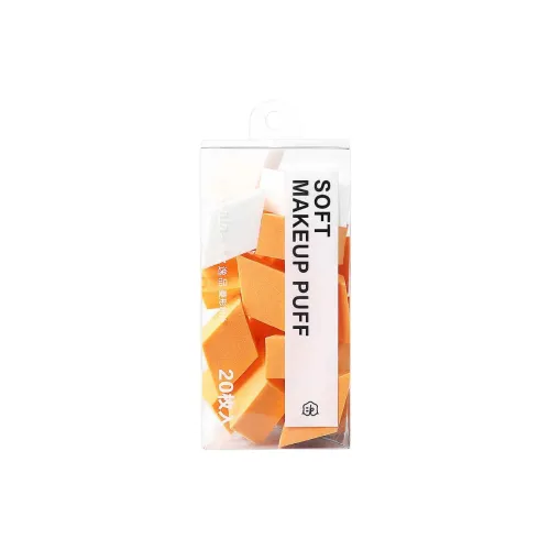 KINEPIN Ромб Макияж Губка Розовая Основа Фиксирующая Непудровая Легко Наносящаяся Мягкая Текстура 20 Штук