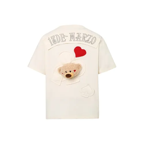 13 DEMARZO SS22 Рукав с оборванным плечом T-рубашка Унисекс Набор в подарочной коробке Включено