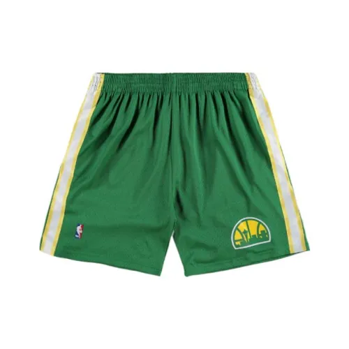 NBA Seattle Supersonics MITCHELL NESS Kelly Зеленые Спортивные Шорты Мужские Зеленые