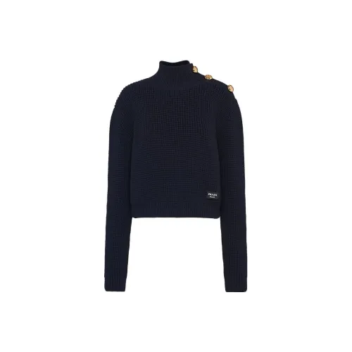 PRADA Синие Женские Свитеры
