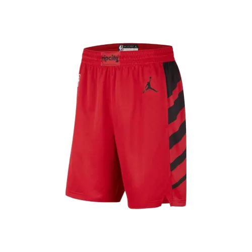 NBA x Jordan Portland Trail Blazers Statement Спортивные шорты Мужские Красные