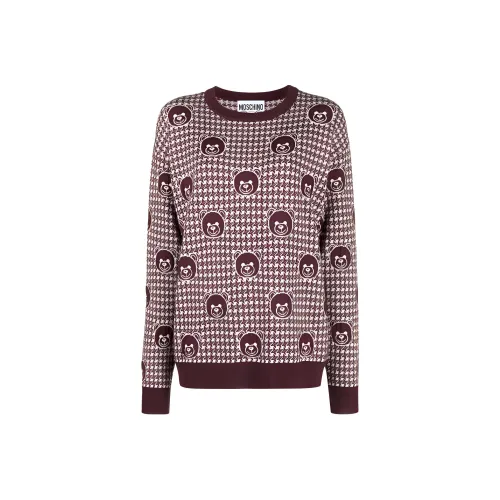 MOSCHINO Красный Женские Свитеры