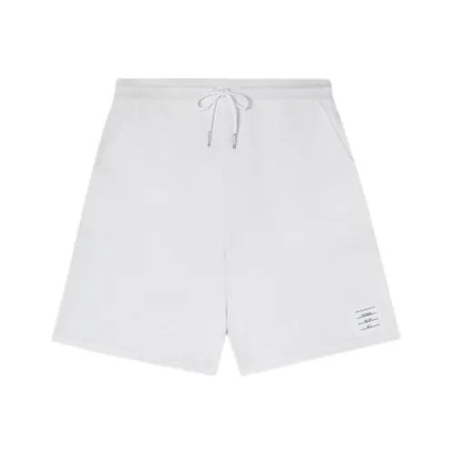THOM BROWNE Белые Мужские Повседневные Шорты