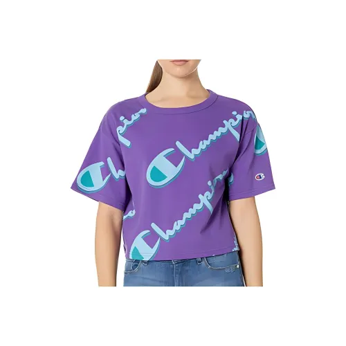 Champion FW23 T-рубашка с рукавом-капюшоном женская