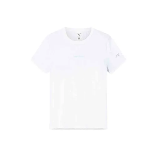 ANTA RUNNING Collection T-Shirt Женская Чисто Белый