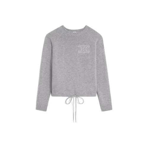 CELINE SS24 Свитер Женский Серый