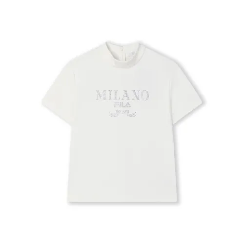 FILA MILANO Collection T-Shirt Женская Cloud White