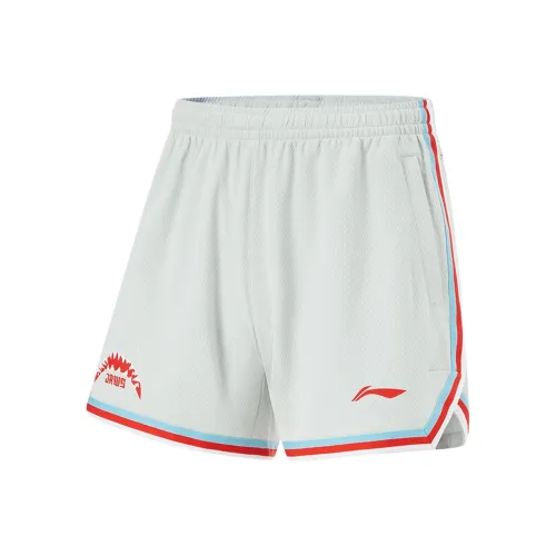 LINING CBA Collection Drop Water Gray Мужские спортивные шорты