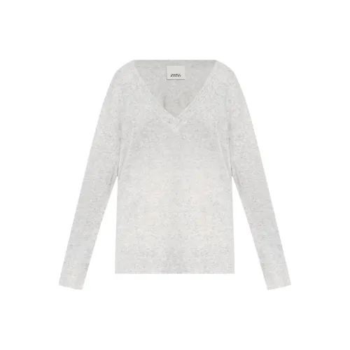 ISABEL MARANT Светло-серый Женские Свитеры