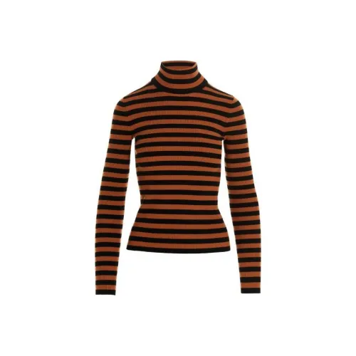 DRIES VAN NOTEN Коричневый Женские Свитеры