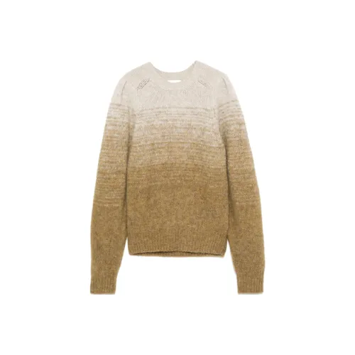 ISABEL MARANT ETOILE FW24 Свитер Женский Светлый Бежевый