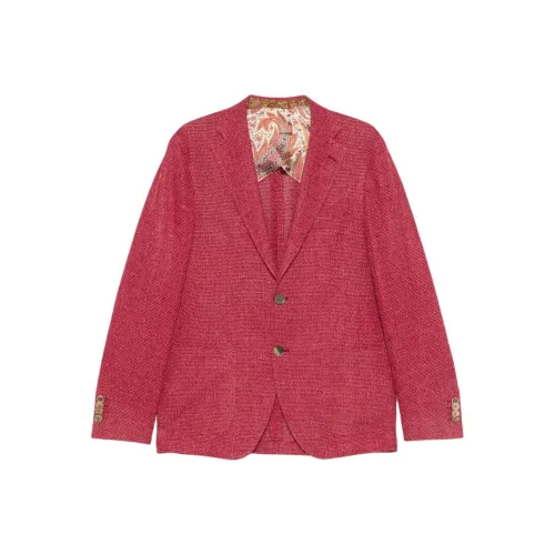 ETRO Бизнес-костюм мужской цвет камень-красный