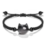Котенок Браслет - Черный