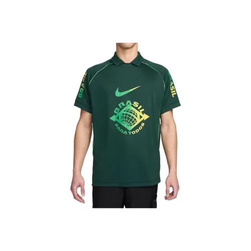 Nike Мужская Dri Fit Football Рубашка Футбол Джерси Мужская Профессиональная Зеленая