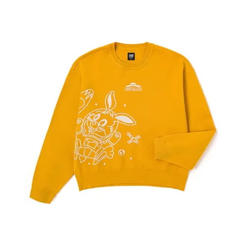 Lee Желтые Женские Свитеры