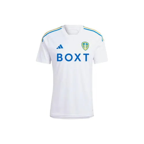 Adidas LEEDS UNITED FC 23 24 Дом Джерси Футбол Джерси Мужской Белый