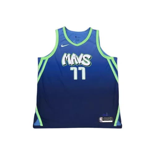 Nike Баскетбольная Джерси Мужская Синяя