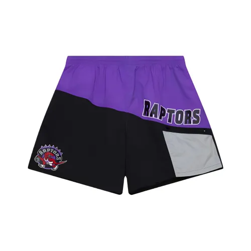 NBA Toronto Raptors Спортивные шорты Мужские Черные Фиолетовые
