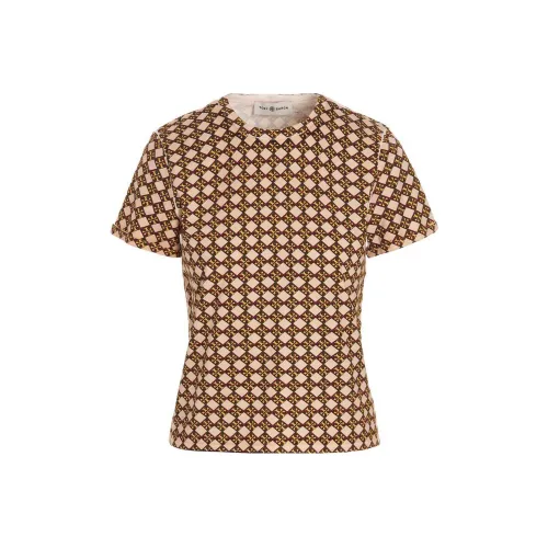 Tory Burch T Рубашка Женская Коричневая