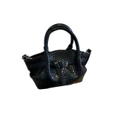 Черная сумка без подклада