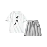 Три кошки белый + Hi кошка K светло-серый