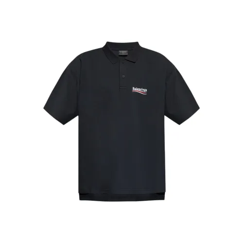 Balenciaga Мужская черная поло