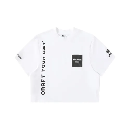 lacoste Белые Женские Футболки