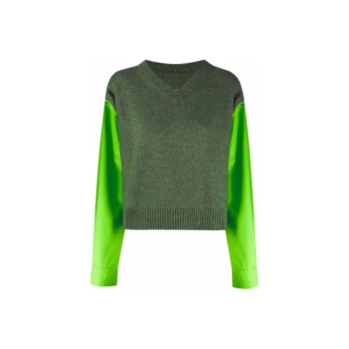 MM6 MAISON MARGIELA FW21 Свитер Женский Зеленый