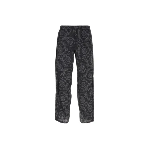 VERSACE Повседневные брюки Мужские Серые