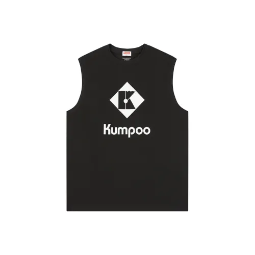 KUMPOO Черный Унисекс Бадминтонные Джерси