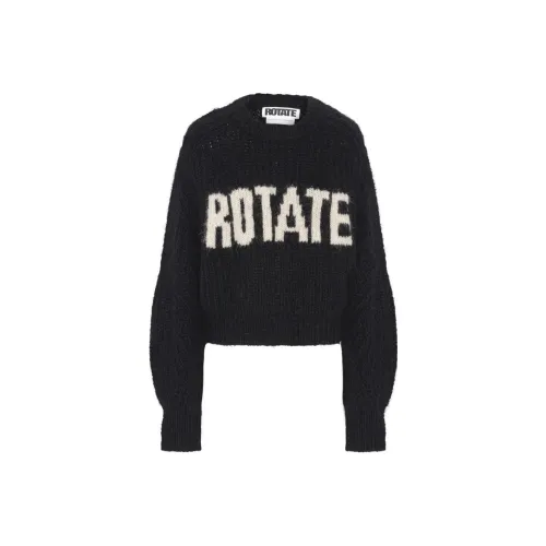 Rotate Черные Женские Свитеры