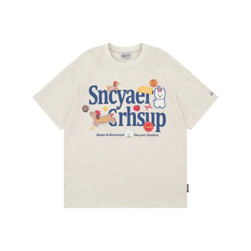 CUWU Короткий рукав T-рубашка унисекс