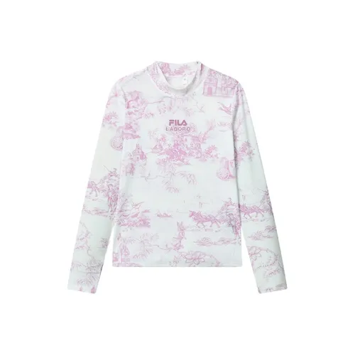FILA T Рубашка Женская с принтом по всей поверхности