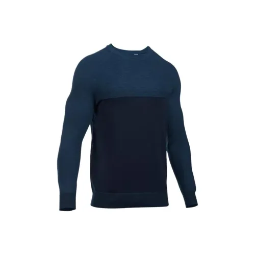 Under Armour Небесный Синий Мужской Кашемировый Свитер