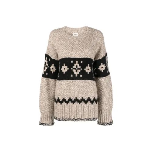 KHAITE Хаки Женские Свитеры