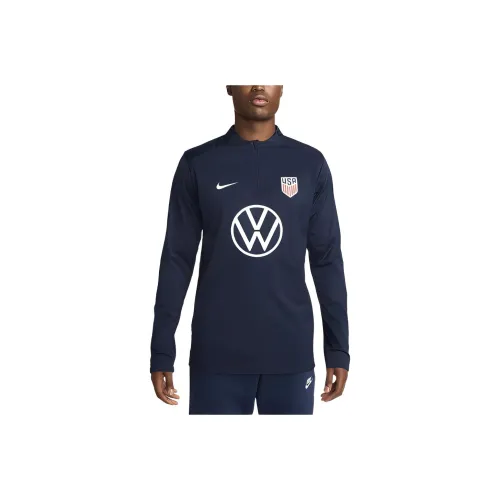 Nike USA Soccer Team Olympic Series USMNT Strike Футбол Джерси Мужской Морской синий