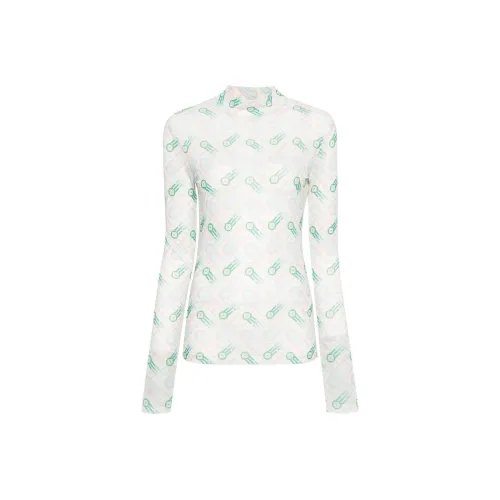 CASABLANCA FW23 T-рубашка Женская Белая