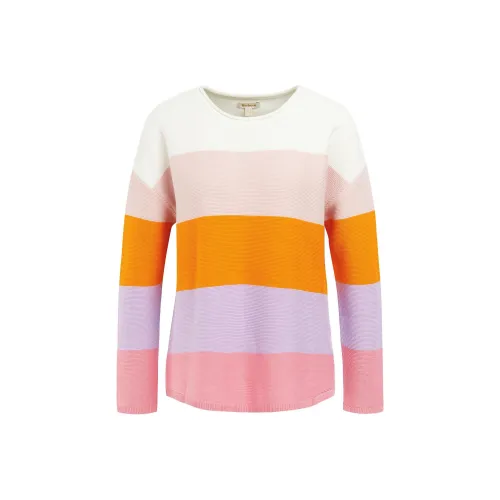 BARBOUR MARINER Полосатый Вязаный Свитер Jumper Свитер Женский Многоцветный