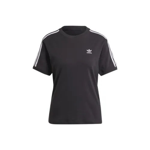 Adidas Originals Adicolor Комплект с короткими рукавами T-рубашка Женская Черный