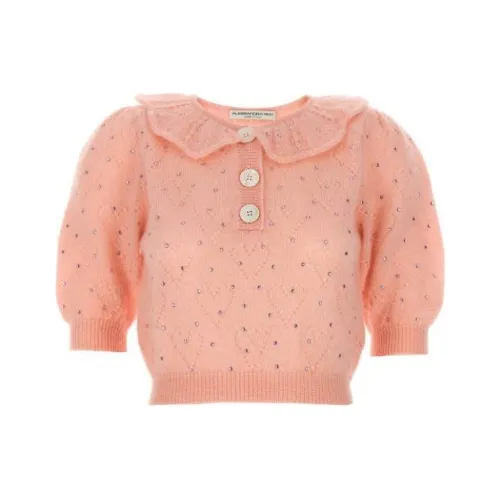 Alessandra Rich Свитер Женский Розовый