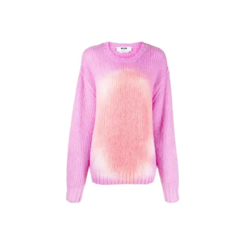MSGM FW22 Свитер Женский Розовый