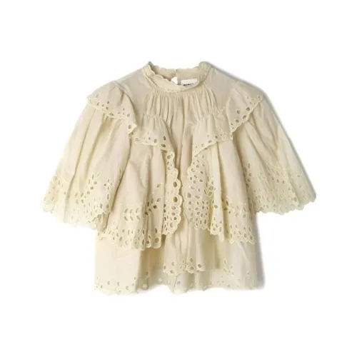 ISABEL MARANT Желтые Женские Т-рубашки