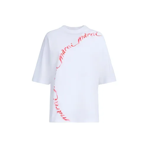 MARNI SS24 T Рубашка Женская Белая