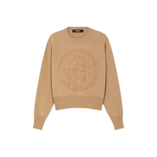 VERSACE Хаки Женские Свитеры