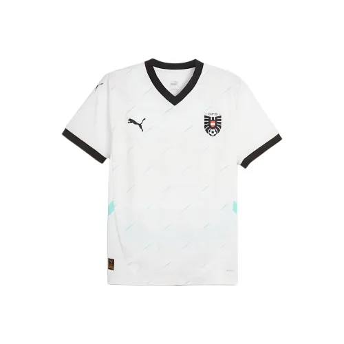 PUMA Austria 2024 Мужская Replica Гостевая Футболка Футболка Мужская Белая