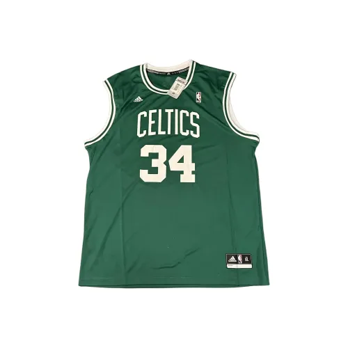 Adidas Баскетбольная Джерси Мужская Зеленая