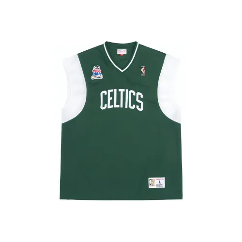 MITCHELL NESS Баскетбольная Джерси Celtics Унисекс Зеленая