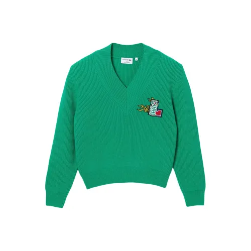 LACOSTE Зеленые Женские Свитеры
