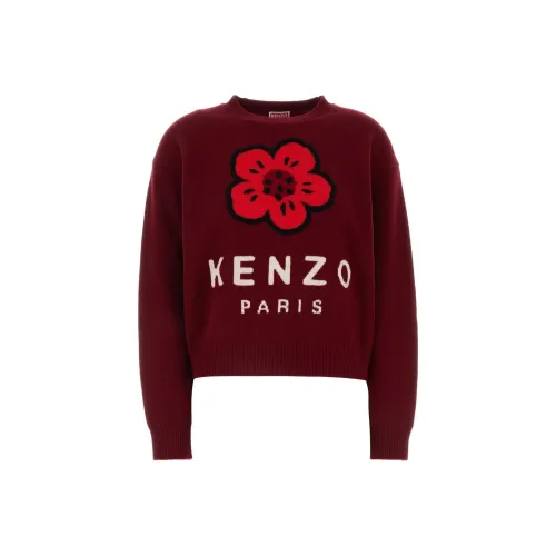 KENZO Женские свитеры красного цвета