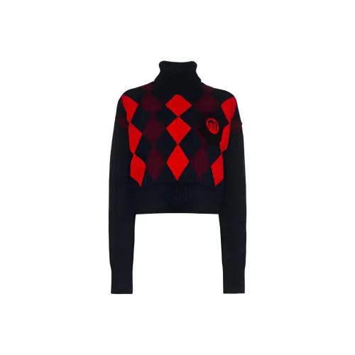 MIU MIU FW22 Свитер Женский Черный